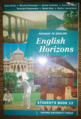 Carte - Rada Balan, Miruna Carianopol, Stefan Colibaba, Cornelia Coser - Pathway to English - English Horizons - Student&amp;#039;s book 12 foto