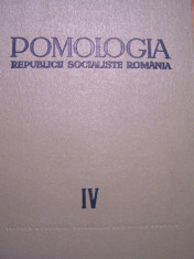 POMOLOGIA RSR - VOLUMUL IV (4): PRUNUL, CIRESUL, VISINUL, CORNUL (1965) foto