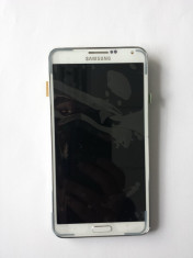 Display Original Samsung Galaxy Note 3 N9005 Alb si Negru cu factura si garantie foto