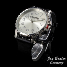 Ceas Barbatesc Jay Baxter Germany Aquamar Silver | Garantie 12 Luni! foto