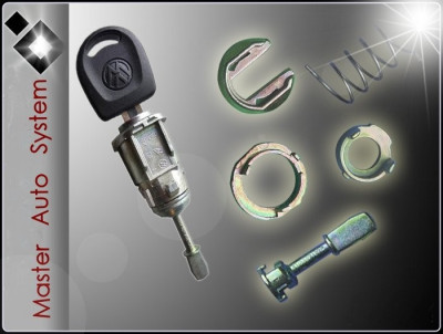 Kit de reparatie inchidere butuc maner usa Volkswagen T5 (&amp;#039;03-&amp;#039;12) fata dreapta foto