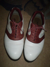 Pantofi sport din piele pentru Golf &amp;#039;&amp;#039;Asters&amp;#039;&amp;#039; 41 foto