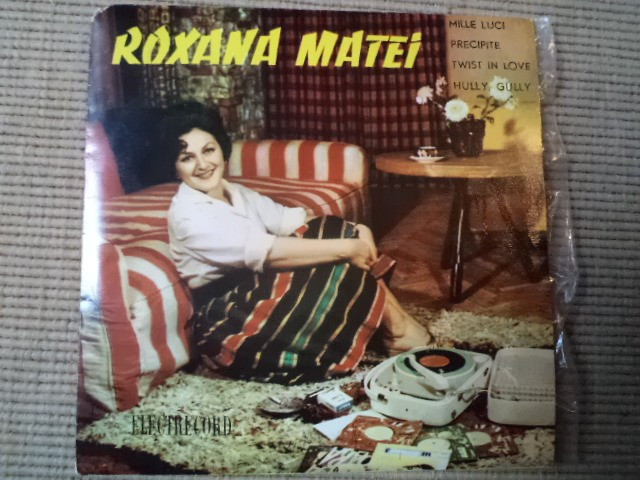 ROXANA MATEI Mille Luci disc single 7&quot; vinyl muzica usoara slagare pop EDC432 VG
