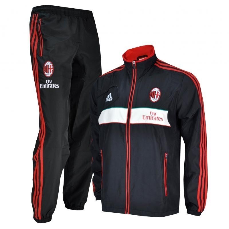 TRENING ADIDAS AC MILAN PRESENTATION TRACKSUIT, ORIGINAL, NOU CU ETICHETA,  MARIMEA M | arhiva Okazii.ro