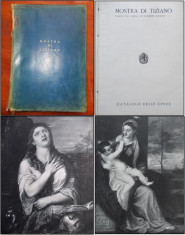 Expozitie Tiziano / Titzian, Venezia, 25 aprile - 4 novembre, 1935. Catalogul operelor expuse foto