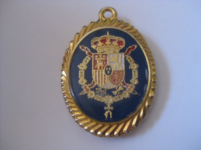 PANDANT REGELE JUAN CARLOS I SI REGINA SOFIA