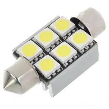 Led Auto Canbus Sofit 36mm 6 SMD foto