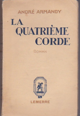 ANDRE ARMANDY - LA QUATRIEME CORDE ( FR ) foto