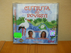 CUTIUTA CU POVESTI (CD) SIGILAT!!! foto