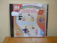 BASME MICI PENTRU PITICI VOL.1 - PETITES HISTOIRES POUR LES PETITS ENFANTS (CD) SIGILAT!!! foto