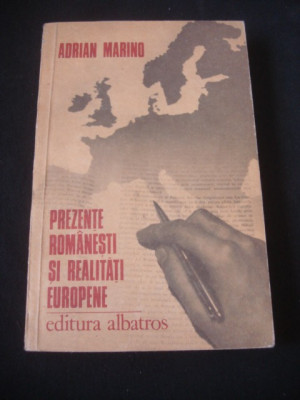 ADRIAN MARINO - PREZENTE ROMANESTI SI REALITATI EUROPENE {1978} foto