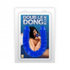 DILDO DOUBLE DONG BLUE foto