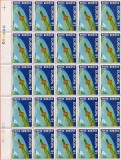 RO-0047=ROMANIA 1991 LP 1252-EUROPA Bloc de 25 timbre nestampilate,MNH, Nestampilat