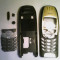 Carcasa Nokia 6310, 6310i neagra - argintie