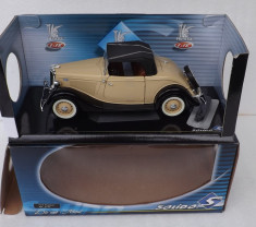 179.Macheta SOLIDO Ford Roadster - 1934 scara 1:18 foto