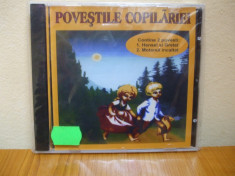 POVESTILE COPILARIEI - HENSEL SI GRETEL , MOTANUL INCALTAT (CD) SIGILAT!!! foto