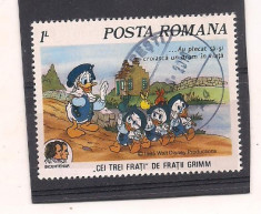 No(2)timbre-Romania 1985--L.P.1145-WALT DISNEY I-deparaiate foto