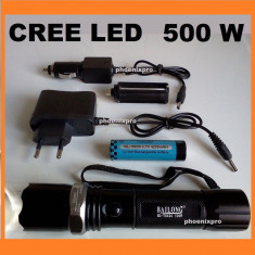 LANTERNA BAYLONG CREE LED 500 W foto