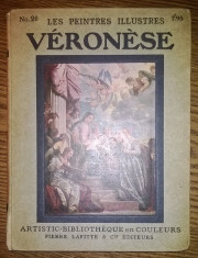 Carte - Les peintres illustres - Veronese - Huit reproductions facsimile en couleurs foto