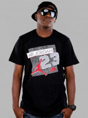 Tricou Nike Air Jordan 23 negru foto