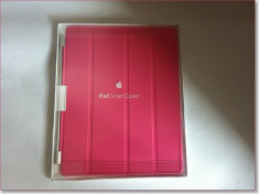 Husa Ipad Smart Cover din piele, originala , culoare roz foto