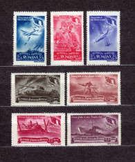 Romania 1948 - Fratia de arme - serie MNH foto