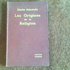 Les Origines de la Religion-Charles Hainchelin