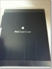 Ipad Smart Cover din piele, Navy blue, produs original foto