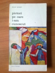 z Jacques Lassaigne - Pictori pe care i-am cunoscut foto