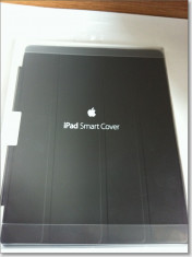 Ipad Smart Cover din piele naturala, Black, produs original foto