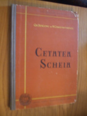 CETATEA SCHEIA * Monografie Arheologica -- Gh. Diaconu si N. Constantinescu --- [ 1960, 170 p., cu imagini si schite in text; tiraj 1150 ex. ] foto