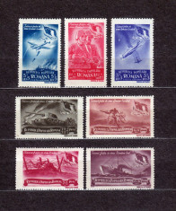 Romania 1948 - Fratia de arme - serie MNH foto