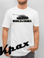 Tricou World of Tanks logo joc PC net strategie xbox ps3 Bumbac 100% foto