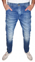 Blugi CONICI - MODEL FADED - SKINNY / SLIM ( MARIME: 29 ) - TALIE = 82 CM / LUNGIME = 108 CM foto