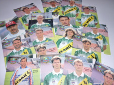 Lot 17 foto jucatori de fotbal RAPID VIENA din anul 1995 foto