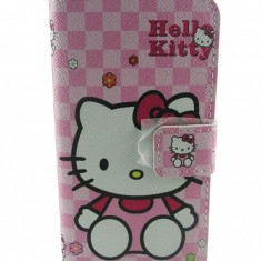 Toc flip alb husa Hello Kitty Iphone 5 5G