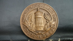 Medalie POMPIER FILA =2=BUCURESTI 1976 foto