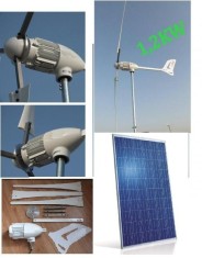 SISTEM EOLIAN FOTOVOLTAIC HIBRID 1500 w foto