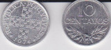 Portugalia 10 centavos 1974