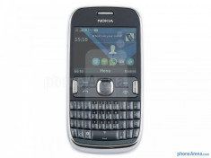 Nokia 302 Asha Grey (cu 1 an garantie) foto