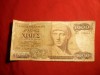 Bancnota 1000 Drahme Grecia 1987 , cal.mediocra