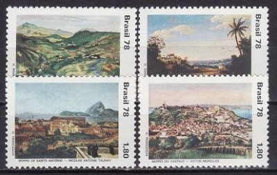 C253 - Brazilia 1978 - Yv.no.1342-5 neuzata foto