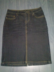 LICHIDARE-FUSTA WEAR JEANS ORIGINALA GERMANIA 36 TRANSPORT GRATIS LA 3 PRODUSE CUMPARATE foto