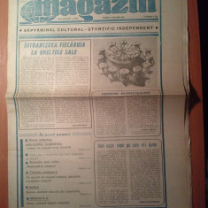 ziarul magazin 6 ianuarie 1990 (nr. 1 din seria noua dupa revolutie )