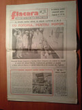 Ziarul flacara 6 octombrie 1989 (vizita lui ceausescu in jud. ialomita )