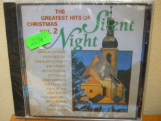 SILENT NIGHT - THE GREATEST HITS OF CHRISTMAS VOL.2 (CD) SIGILAT!!! foto