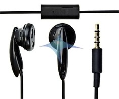 Huawei casti black bulk foto