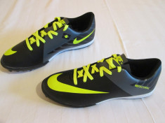 Oferta Nike Mercurial - Adidasi Football Nike Mercurial Ghete Fotbal negru - gri semn verde Model Nou Toamna 2013 foto