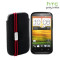 HUSA HTC DESIRE X ORIGINALA TOC CULOARE NEAGRA Model PO S800 + PORT CARD INCLUS IN HUSA + FOLIE DISPLAY + livrare gratuita