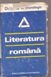 (C4217) LITERATURA ROMANA, DICTIONAR CRONOLOGIC, COORDONATORI: I.C. CHITIMIA SI AL. DIMA, EDITURA STIINTIFICA SI ENCICLOPEDICA, 1979, Alta editura